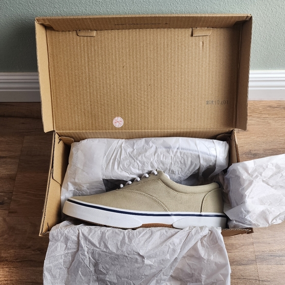 ❗️NWT❗️Sperry Men's Halyard CVO Khaki Seaker Size 12 - Picture 10 of 13